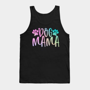 Dog Mama Typography Tank Top